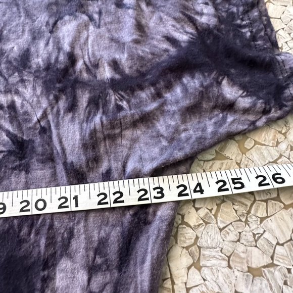 Lock and Love Tie dye comfy dolman sleeve tunic top Large EUC - Picture 5 of 7